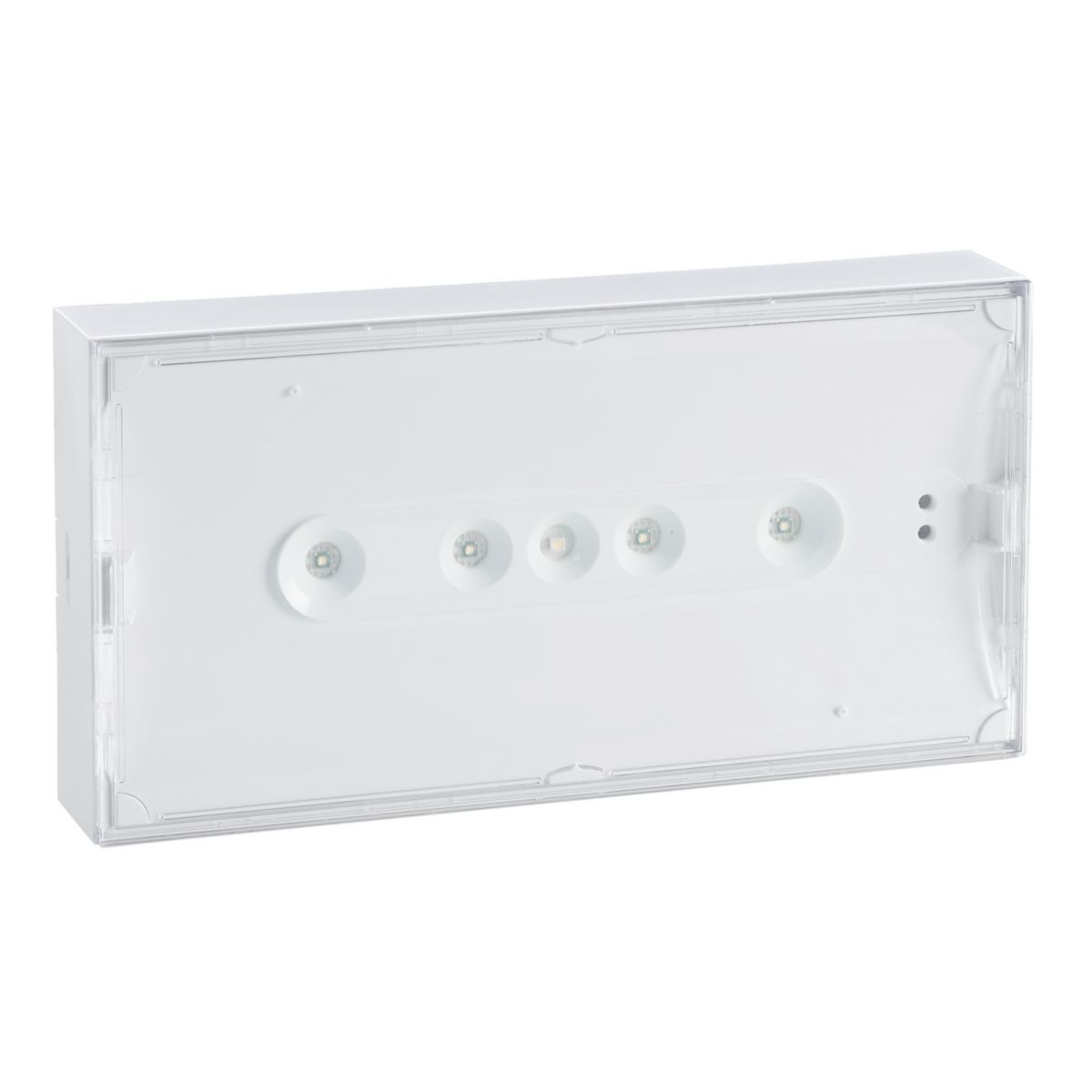 Bloc Autonome D éclairage De Sécurité URA - Ura - Bloc autonome d'éclairage de sécurité BAES d'évacuation tout LEDs Urajet - IP55 - IK08 - Classe II - SATI - flux 45lm/1h et consommation 1,4W - livré avec pictogramme repositionnable Réf.111317 | Clim+