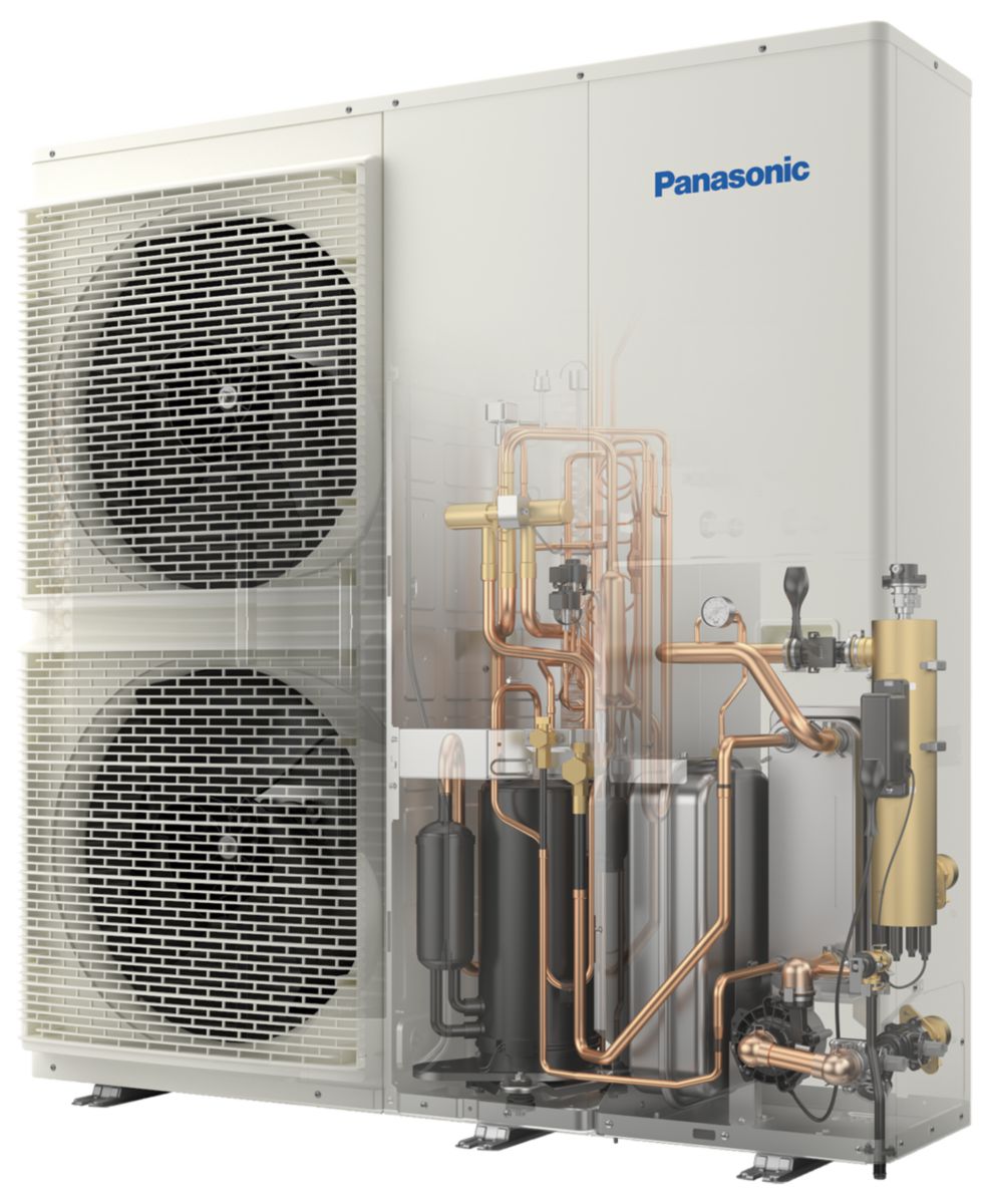 PAC air/eau gamme Haute Performance génération H monobloc 12 kW monophasé classe énergétique A++ Réf WH-MDC12H6E5