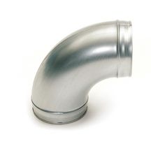 Coude galvanisé 90° - Diamètre 125 mm embouti 11093382 Coude galvanisé 90° - Diamètre 125 mm embouti 11093382