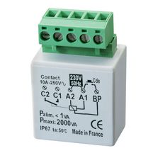 Télérupteur temporisé encastré 2000W mtr2000e Réf. 5454350