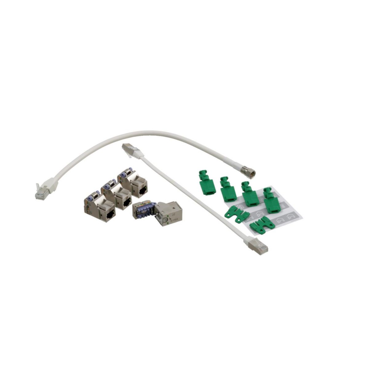 Coffret De Communication Schneider 8 Rj45 SCHNEIDER ELECTRIC - Coffret de communication LEXCOM HOME Grade 2TV basic 4xRJ45 cat 6 extensible à 8, DTIO, 13M 1R Réf. VDIR390006 | Clim+
