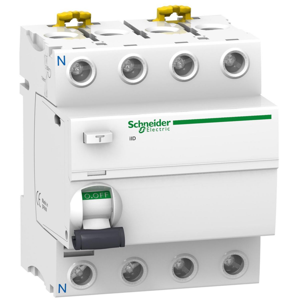 Differentiel Type A Ou Ac SCHNEIDER ELECTRIC - ACTI9 Interrupteur différentiel ID 4P 25 a type AC 30mA A9R11425 | Clim+