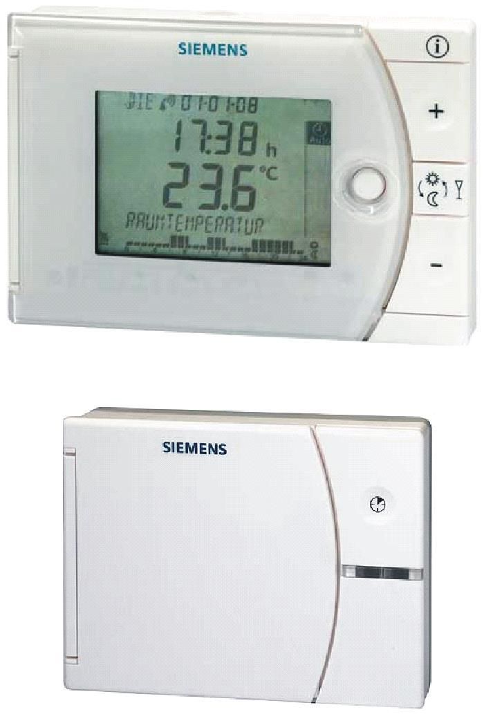 SIEMENS Thermostat d'ambiance digital programmable, avec horloge