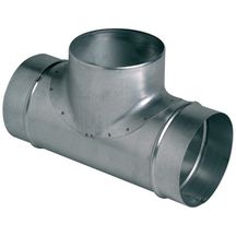 Té galva 90 degrés diamètre 80mm Réf. TE90D0080/0080